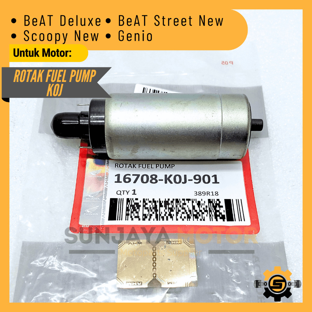 Rotak Fuel Pump K0J Rotak Dinamo Pompa Bensin Kualitas Original Honda Genio Beat Deluxe Scoopy ESP B
