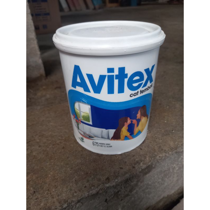 CAT TEMBOK  AVITEX KEMASAN 1KG DARI AVIAN / CAT DASAR / CAT PLAFON