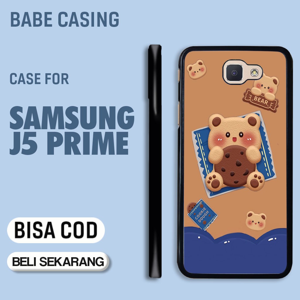 case hp samsung j5 prime terbaru aesthetic bear hitam streetwear estetik keren lucu unik casing cowo