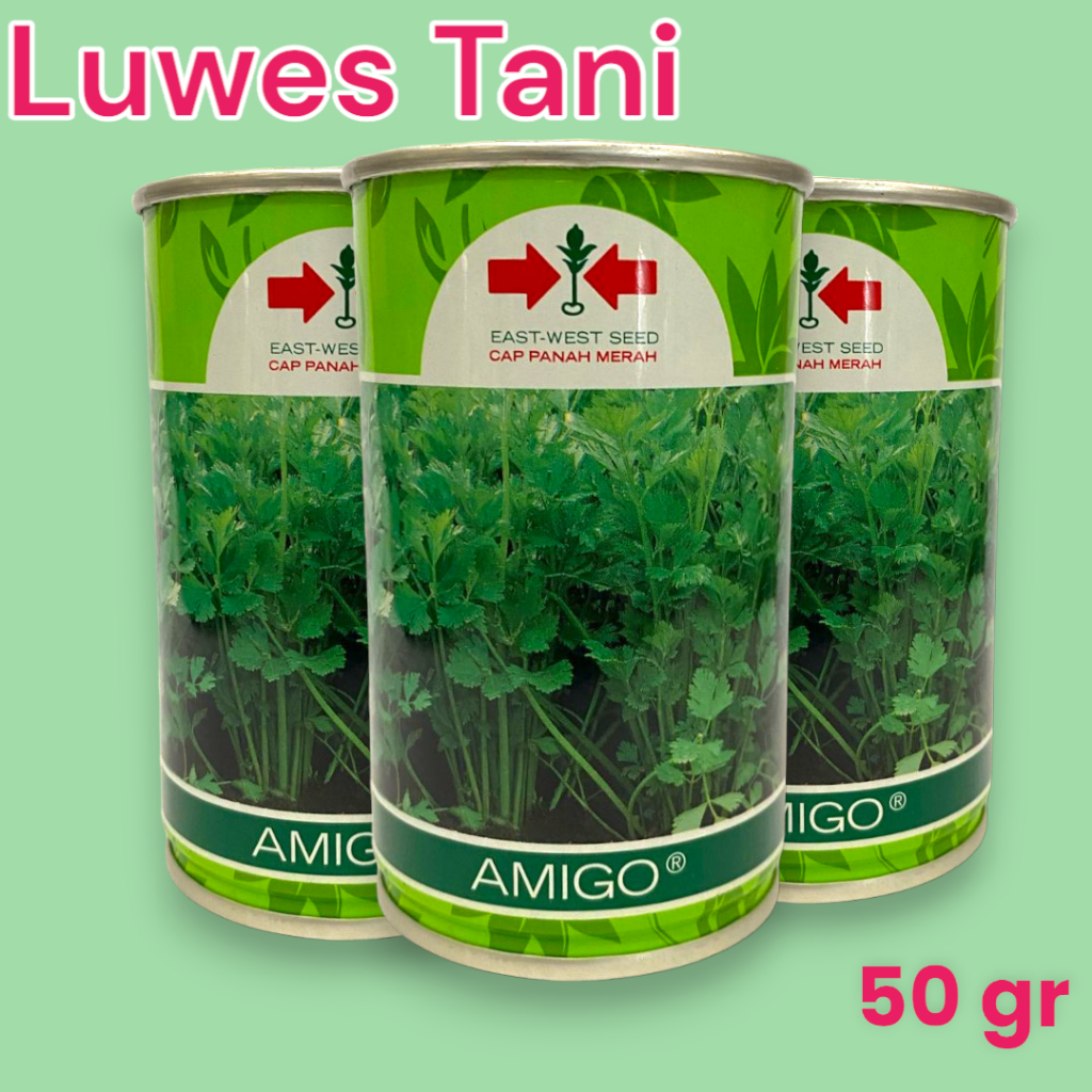 Benih Seledri Amigo 50gr ( Kaleng ) Panah Merah