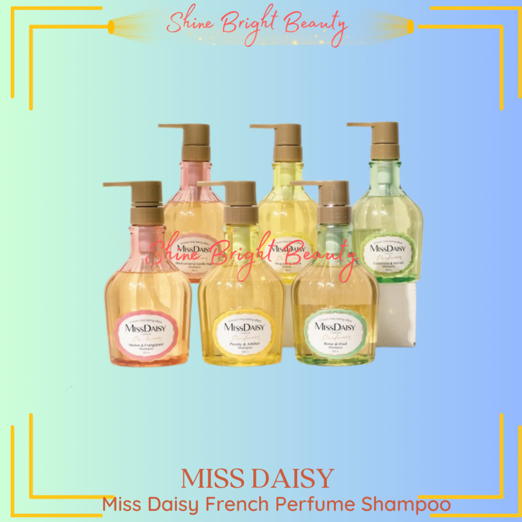 MISS DAISY French Perfume Shampoo anti ketombe bpom 500ml & 50ml shampo miss daisy