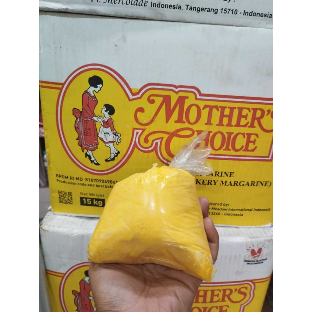 

MOTHER'S CHOICE MARGARINE 1 KG / MOTHERS CHOICE / BAKERY MARGARIN KUE