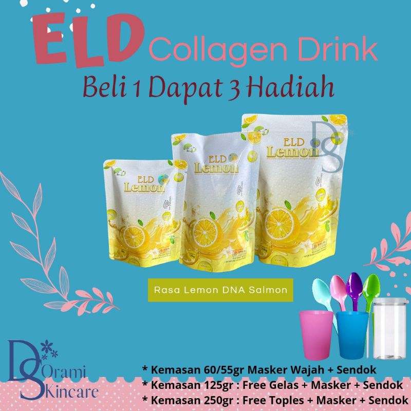 ELD Collagen Drink LEMON DNA Salmon