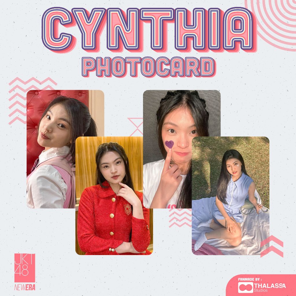 Photocard Cynthia Yaputera JKT48 PC Photopack Selca Unofficial Fanmade - SATUAN