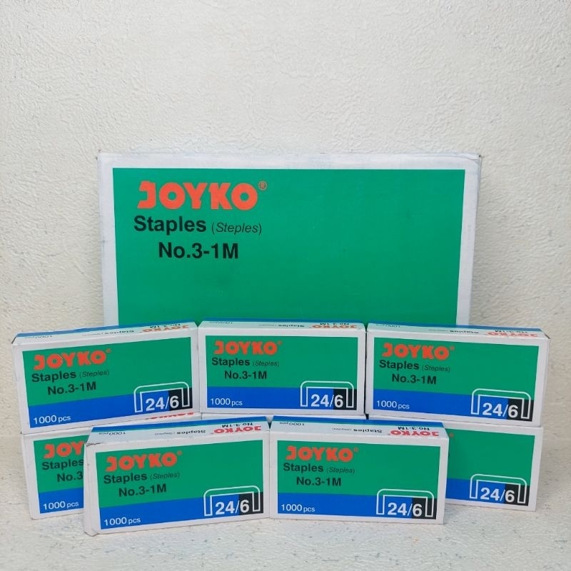 

ISI STAPLES BESAR NO.3 JOYKO/satuan