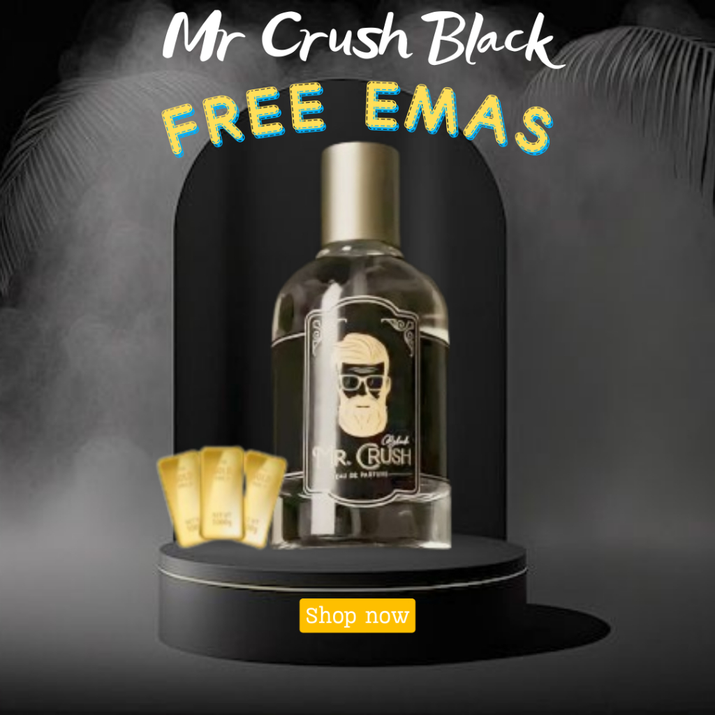 Parfum Mr Crush Black 35ml Premium / Parfum Mr Crush Pemikat Wanita / Parfum Pria Best Seller