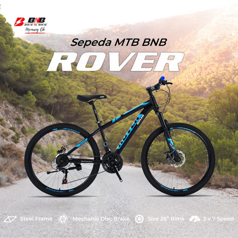 Sepeda Gunung MTB BNB 26 inch Rover