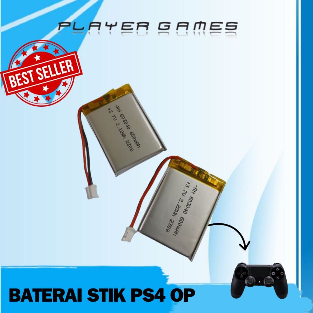 BATERAI STIK PS4 OP BATRE STIK PS4 BATTERY STIK PS4 POLYMER