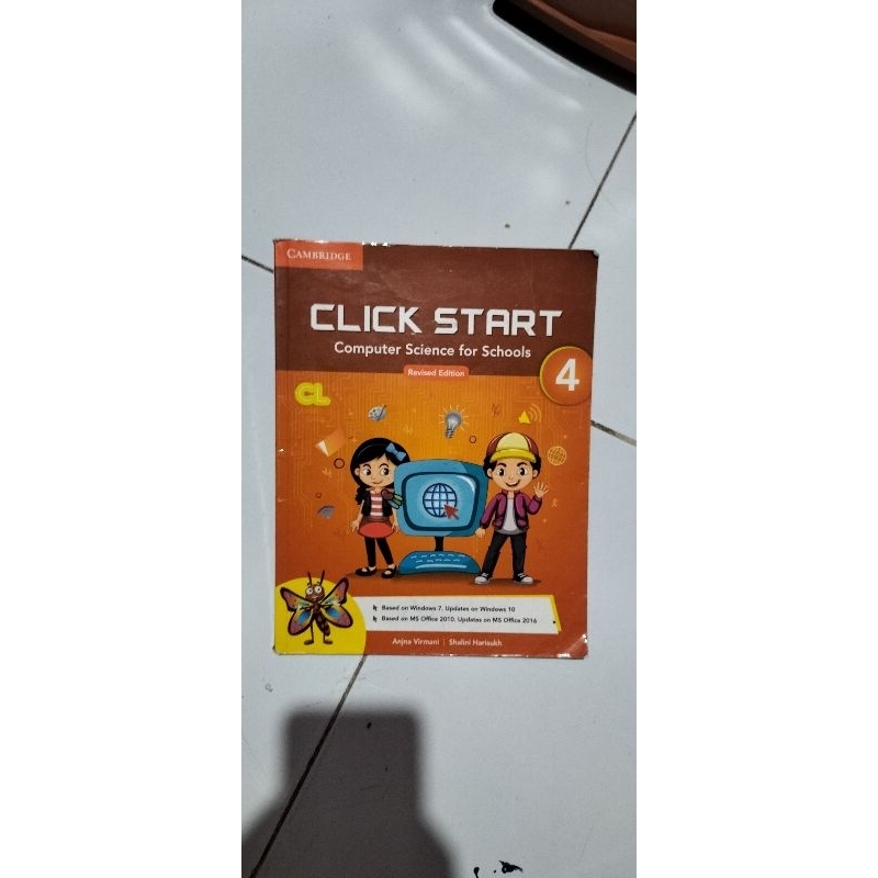 BUKU CAMBRIDGE CLICK START 4 COMPUTER SCIENCE REVISED EDITION
