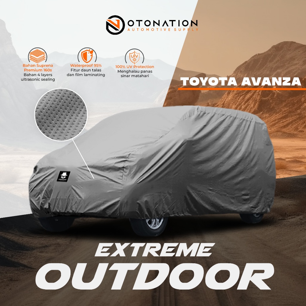 Cover Mobil / Selimut Mobil Toyota Avanza Extreme Outdoor