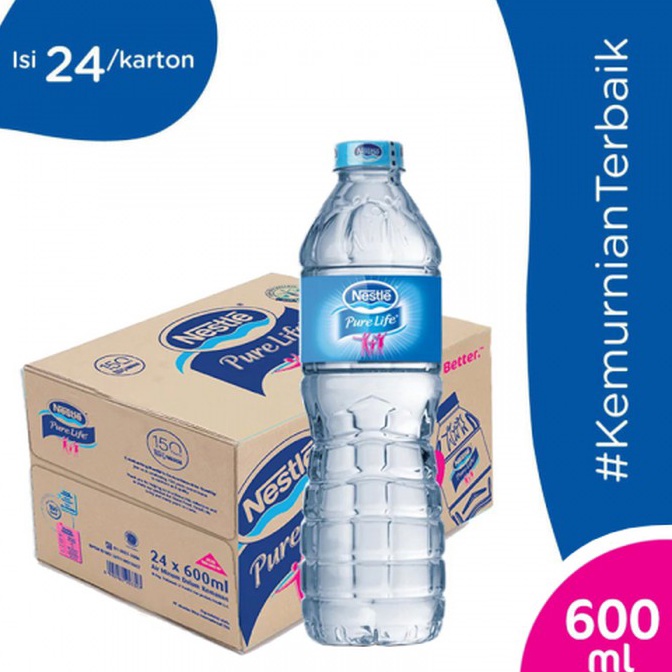 35 Nestle 600ML - Air Mineral 1 Dus 40