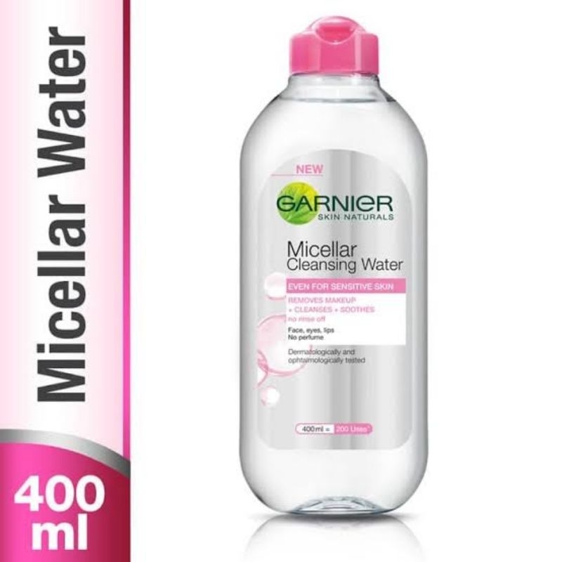 garnier micellar water 400ml - MICELLAR WATER GARNIER - GARNIER MICELLAR - GARNIER PINK 400ML