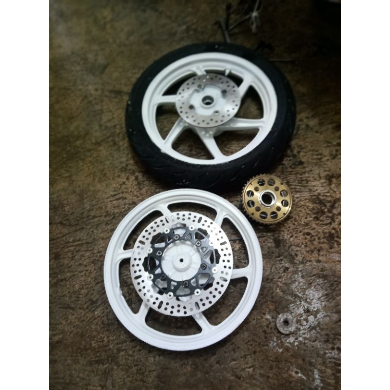 pelek cbr old ori enkei ring 17 rakitan baru pnp Ninja tinggal trep