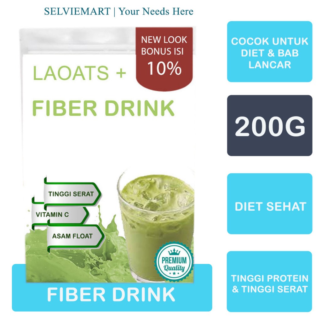 

Fiber Drink Pelangsing Badan Penurun Berat Badan Minuman Fiber Diet Penurun Berat Badan Meal Replacememt Makanan Diet Rendah Kalori Laoats