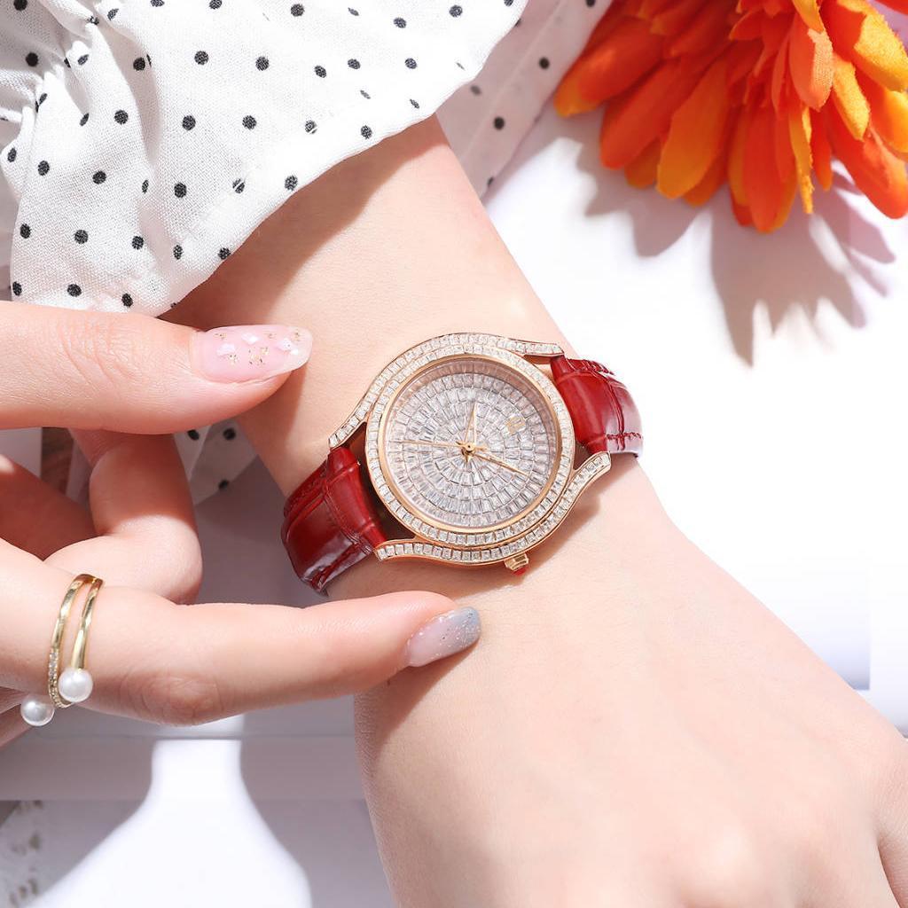 Jam Tangan Wanita Cristiano Aillen 0823P Leather