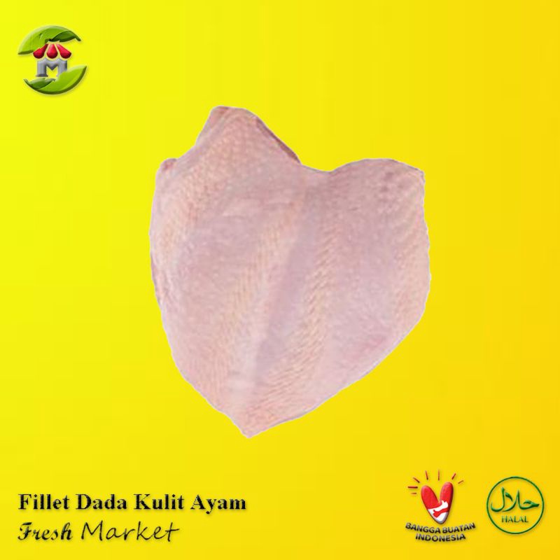 

GROSIR Fillet Dada Kulit Ayam 1Kg grosir