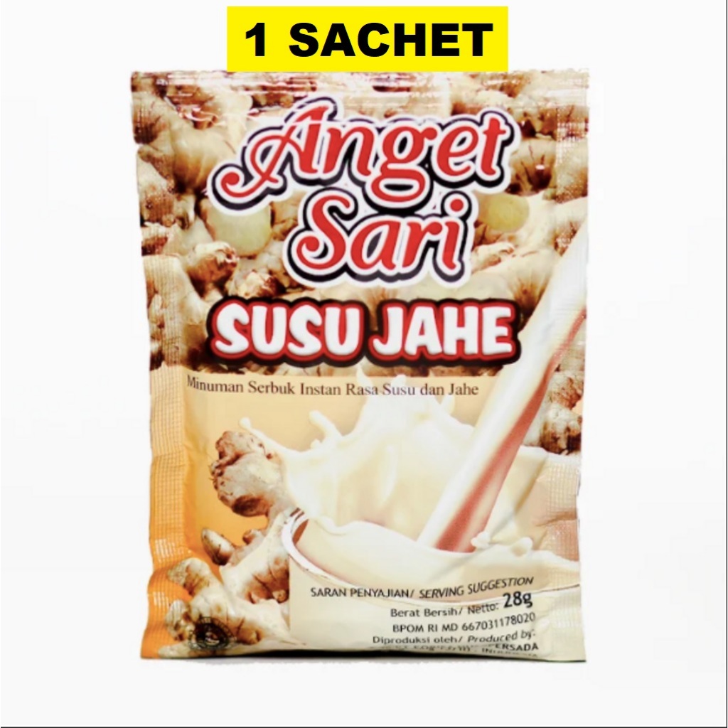 

Anget Sari Susu Jahe 1 SACHET 28gr