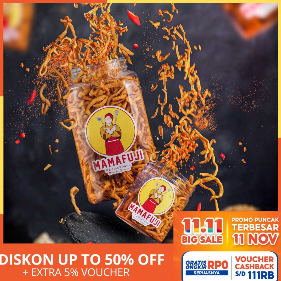 

Mamafuji - Kue Bawang Spicy 85