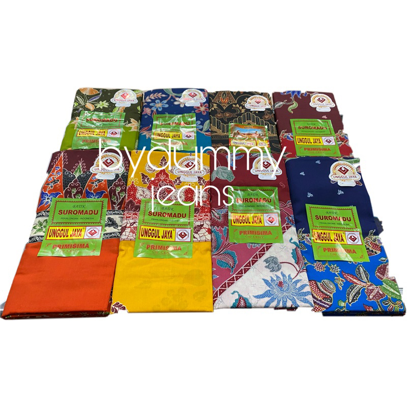 Sarung Batik Perempuan Halus merk Suromadu Suramadu Unggul Jaya sudah dijahit