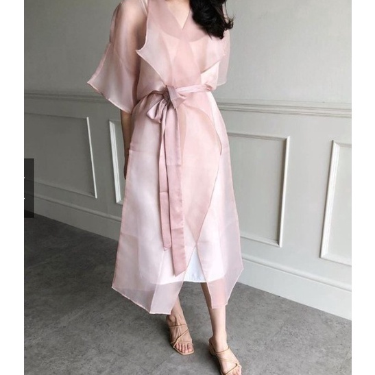✨BIG SALE✨ OUTER PANJANG/ OUTER ORGANZA/ OUTER PESTA PANJANG MURAHu buruan