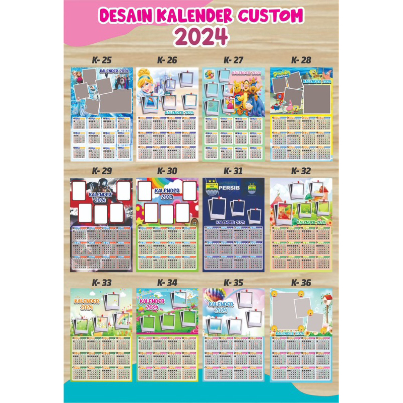 

Cetak Kalender Custom Foto Karakter 2024