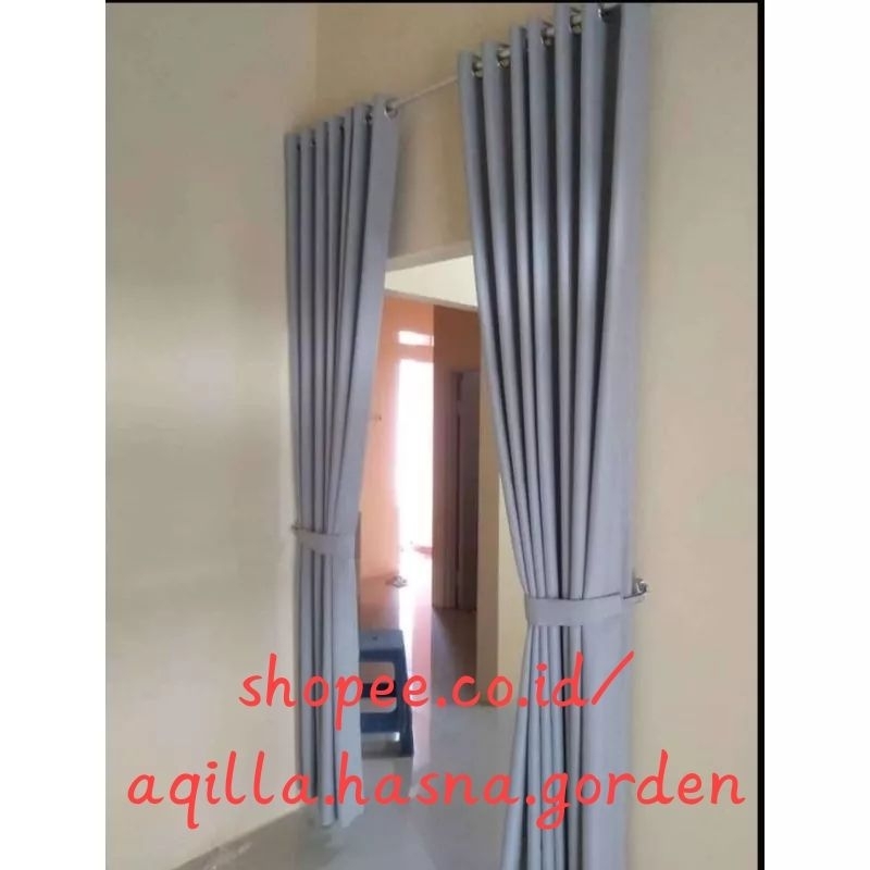 Gorden Jendela 7 Gelombang/ Gorden pintu/Gorden jendela minimalis premium