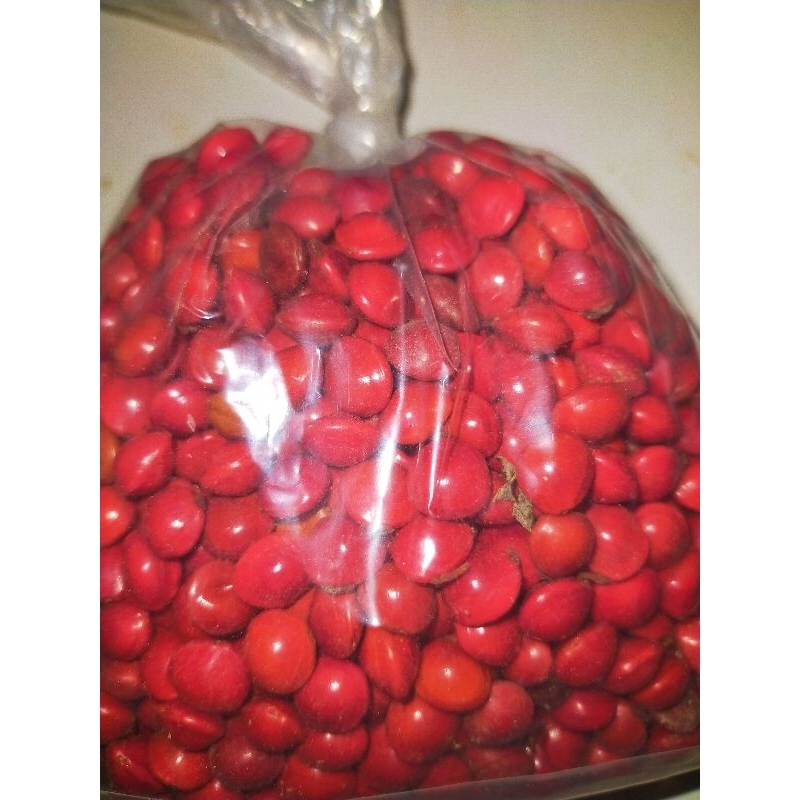 Biji saga bersih merah 1kg