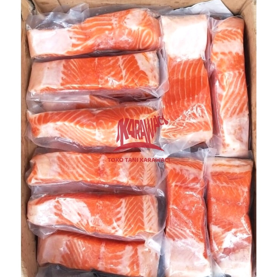 

YDTH1837 [KODE 77] Ikan Salmon Fillet / Salmon Fillet Norwegia @200gr - PREMIUM