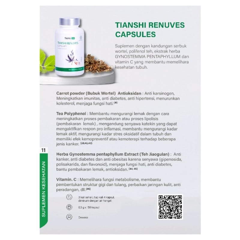 TIANSHI RENUVES CAPSULES