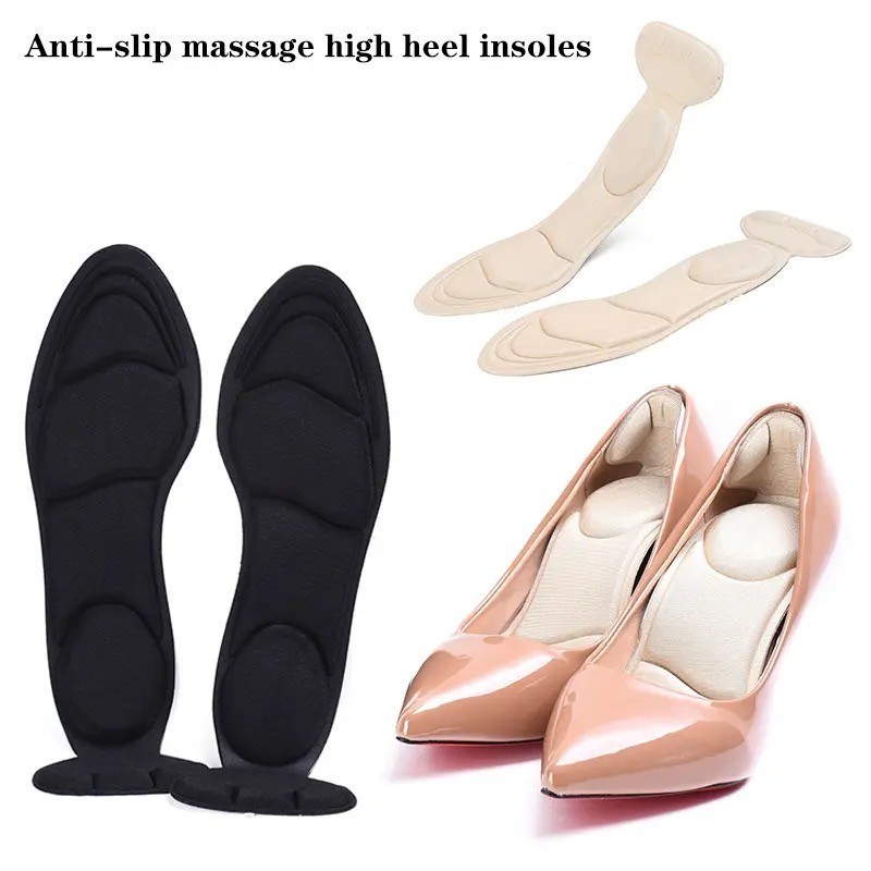 Insole Sepatu Busa Kaki High Heels Hak Tinggi Shoes Flat Slop