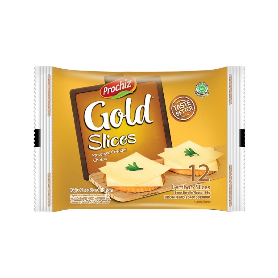 

TWYZ3380 COD Keju Prochiz Gold SLICE isi 12 Lembar MURAH