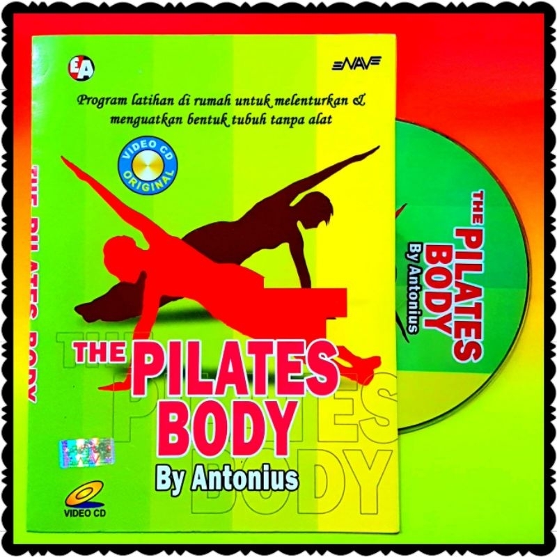KASET ORIGINAL VCD SENAM THE PILATES BODY-KASET DVD SENAM PEMBAKAR LEMAK-KASET VCD SENAM AEROBIK-KAS