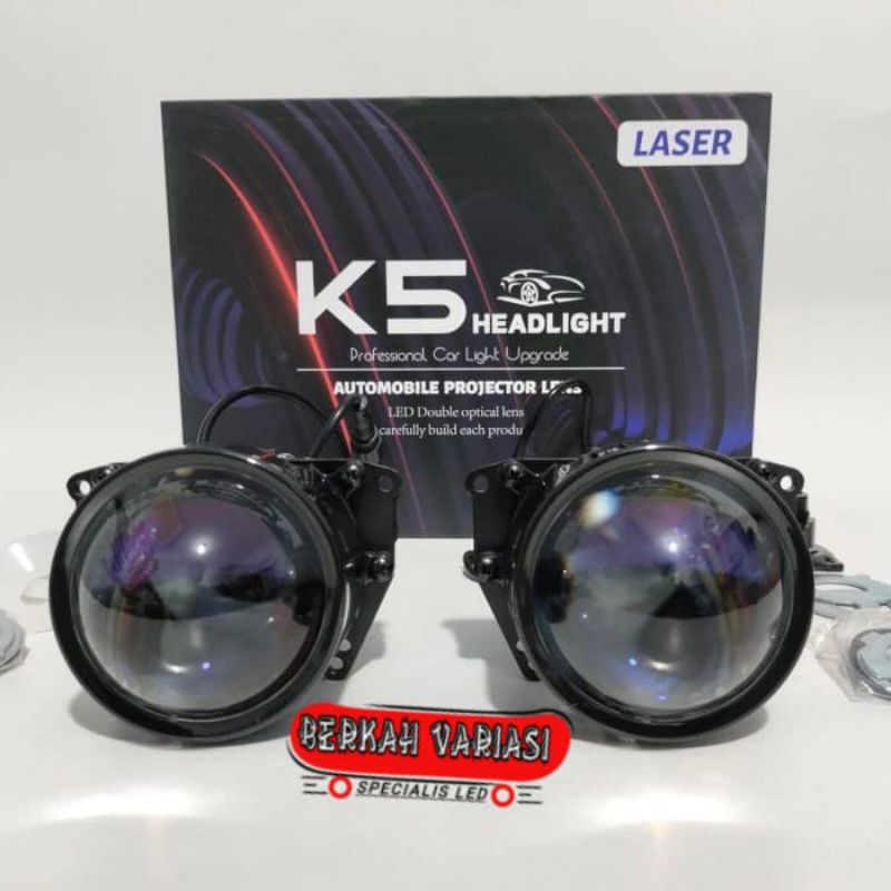 BILED K5 W 3 INCH BLUE LENS I PROJECTOR BILED K5 AUTMOBILE 60 W LENSA BLUE LENS 3 INCH