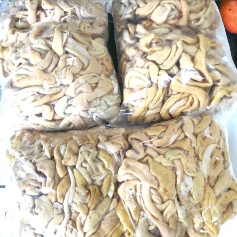 

Usus ayam bersih kondisi mentah kemasan 900gr - 1 kg