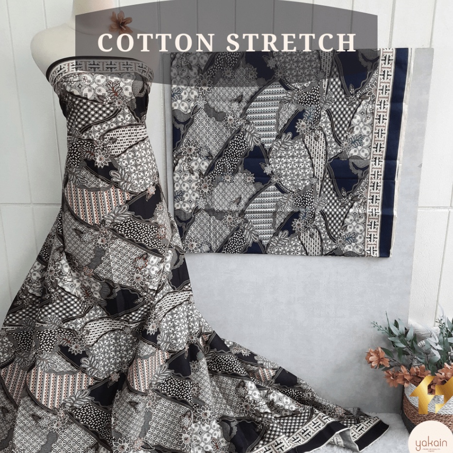 Diskon Kain Batik Katun / Cotton Stretch FAMAS.