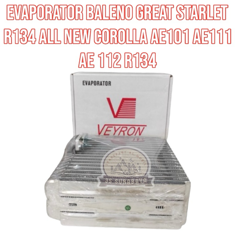 Evaporator Baleno Great Starlet R134 All new Corolla AE101 AE111 AE112 Ac Mobil Evap Cooling Coil