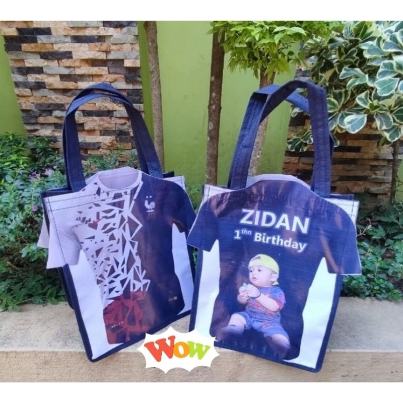 

TAS ULTAH / TAS SOUVERNIR ULANGTAHUN ANAK MURAH JERSEY FULL COLOUR