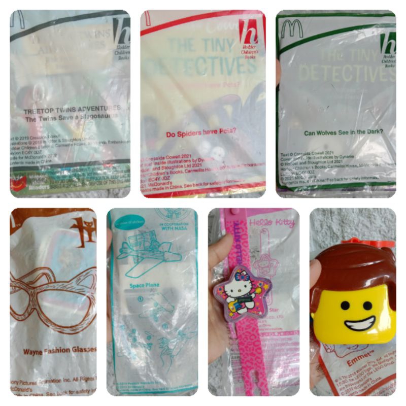 mainan mcd segel