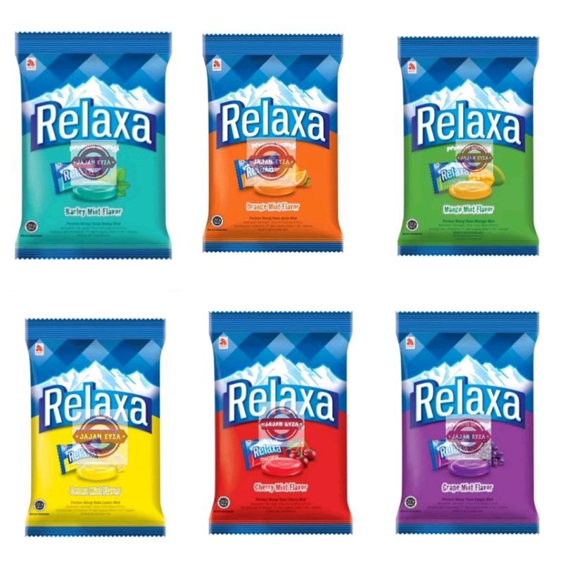 

Permen relaxa all varian kemasan pack