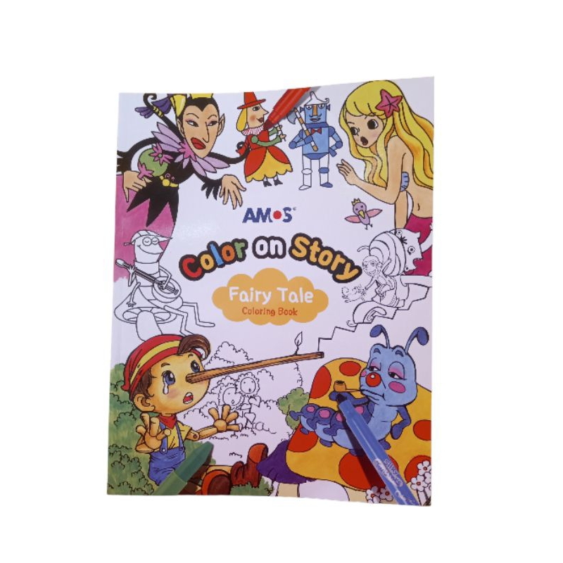 

Crayola Children's coloring book 24 pages fairy tale