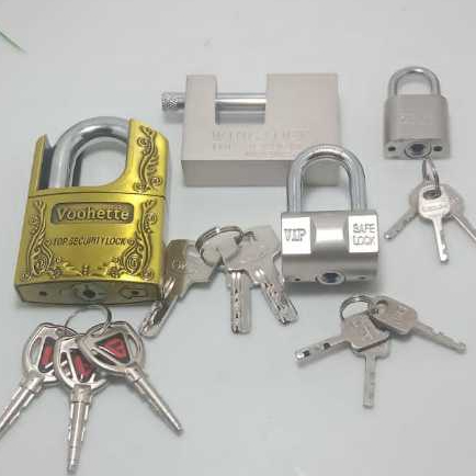 Promo Gembok Stainless Anti Karat /Anti Maling / Gembok Pagar / Gembok Serbaguna