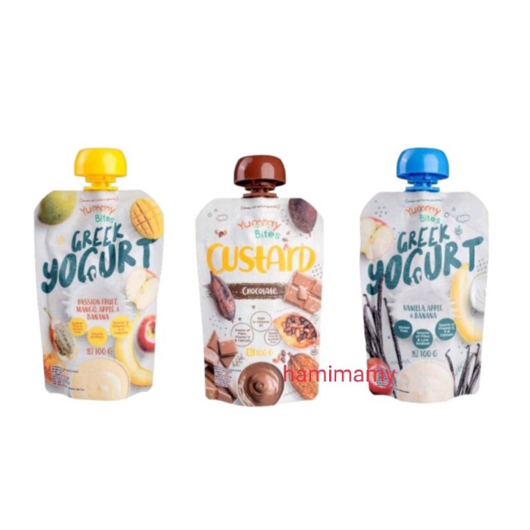 

85 Yummy Bites Custard Coklat Chocolate Greek Yoghurt Bst Terlaris ヾ