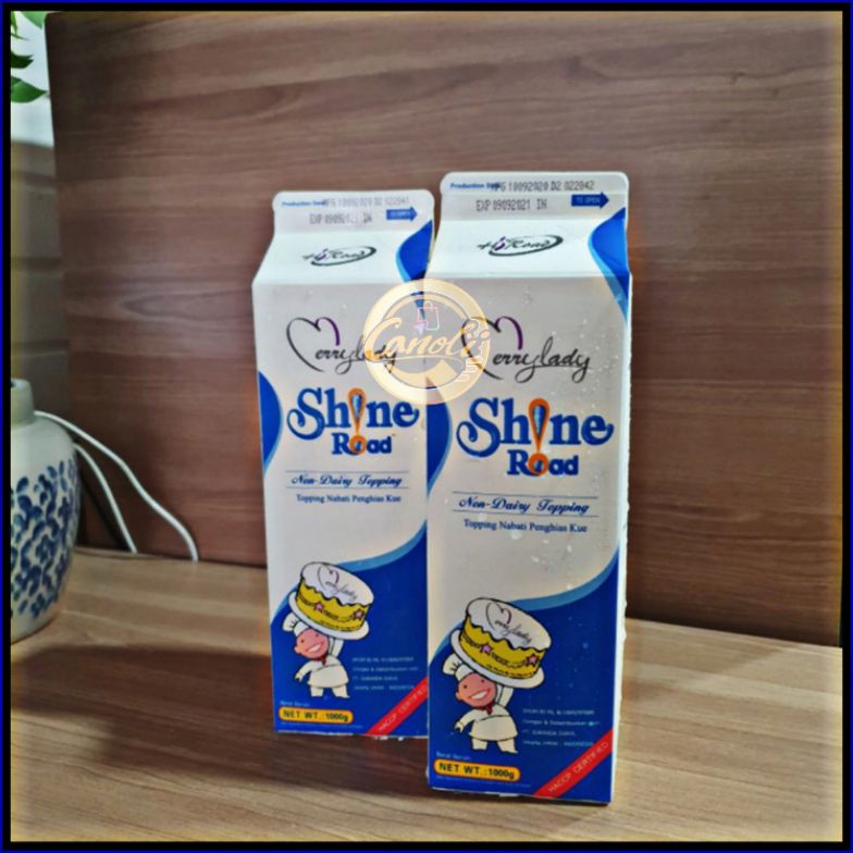

95 shine road whipping cream 1 liter Harga Oo