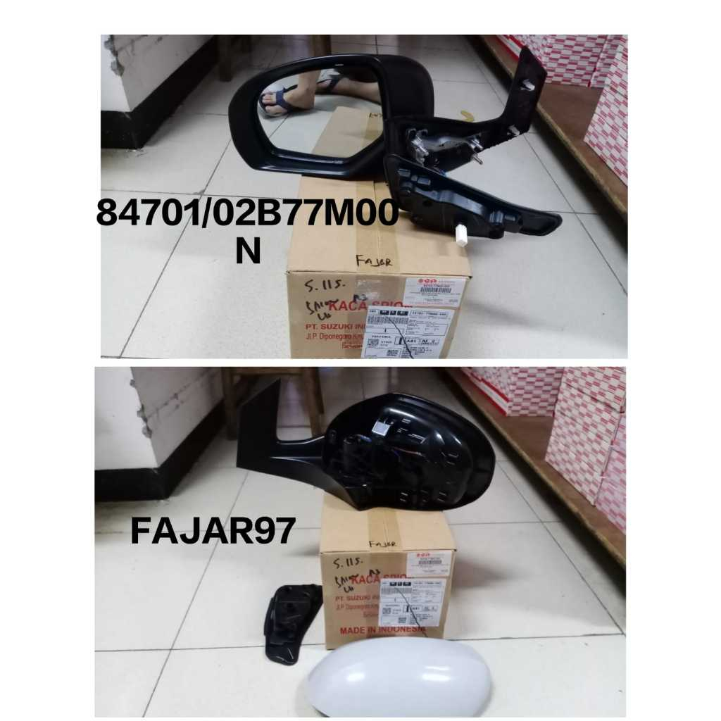 Spion sepion assy Suzuki Ertiga GL GX 2016-2017 Original