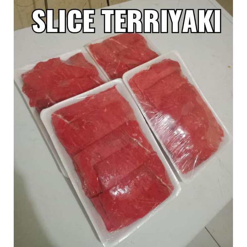 

12.12 HARGA GROSIR SLICE TERRIYAKI DAGING SLICE 500gr !