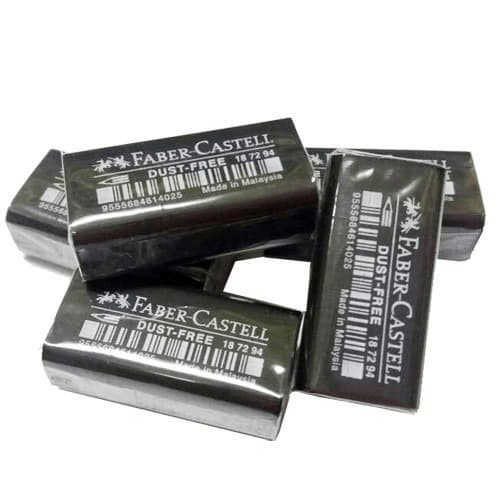 

Penghapus Faber-Castell Kecil Hitam Dust Free / Eraser Faber Castell