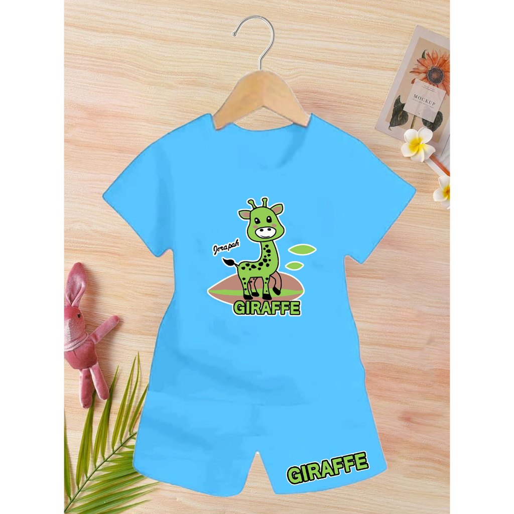 SETELAN ANAK LAKI LAKI/SET GIRAFFE