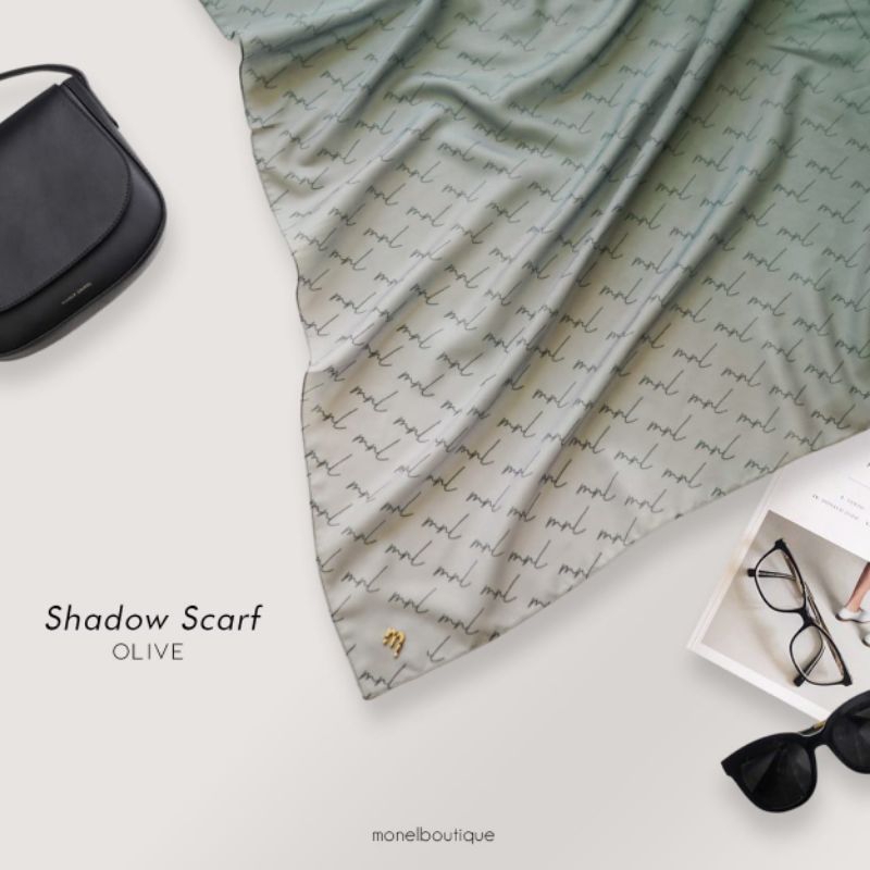 SCOOP AND CONE BY MONEL SHADOW SERIES | KERUDUNG SEGIEMPAT HIJAB