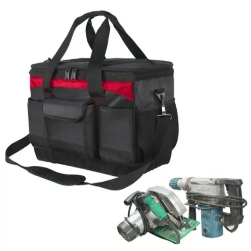 tool bag besar/tas kunci kunci/tas teknisi profesional multipungsi