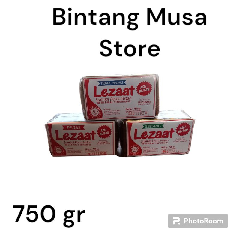 

Lezaat Bumbu Pecel Blitar Digoreng Sangrai Tanpa Minyak 750 gr